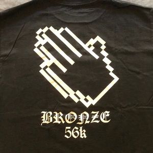 Bronze 56k Praying Hands T-shirt